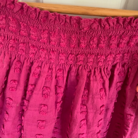 Matilda Jane Fuchsia Pink Tank with Ruffle Sleeve Detail Girls Size 8 - Picture 9 of 10